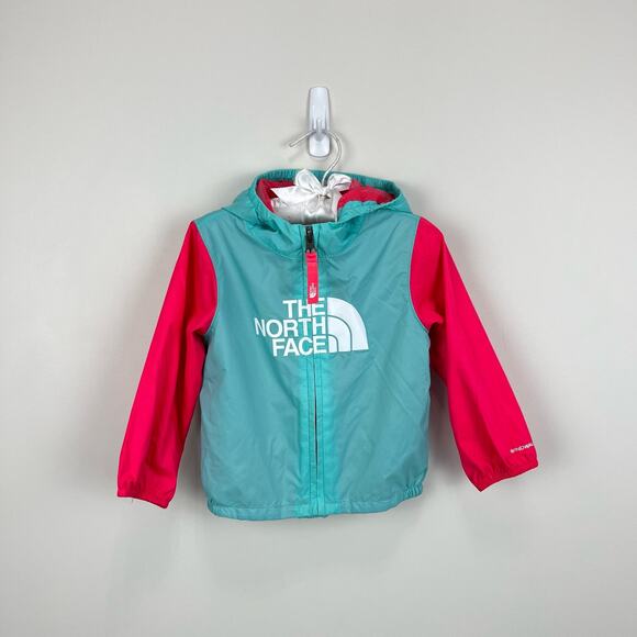 The North Face Color Block Windbreaker Jacker 6-12 Months - Picture 1 of 7